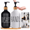 Black Kitchen Soap Dispenser Set 0