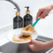 Black Kitchen Soap Dispenser Set 2