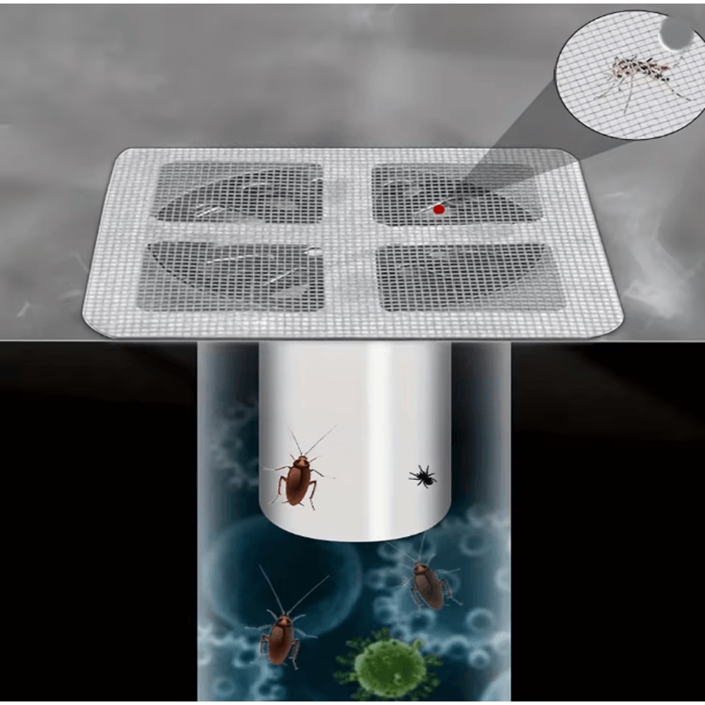 Disposable Shower Drain Hair Catcher Set 3