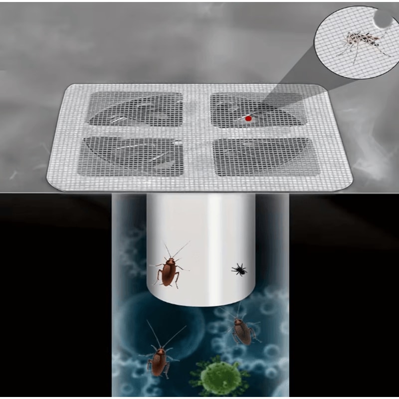 Disposable Shower Drain Hair Catcher Set 3