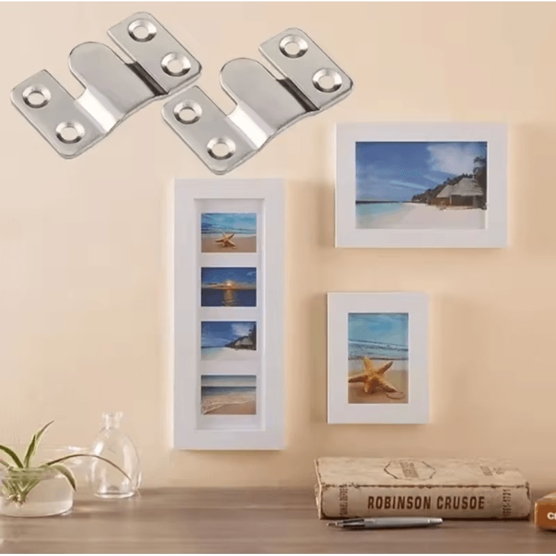 Flush Mount Interlock Picture Hanger Set 3