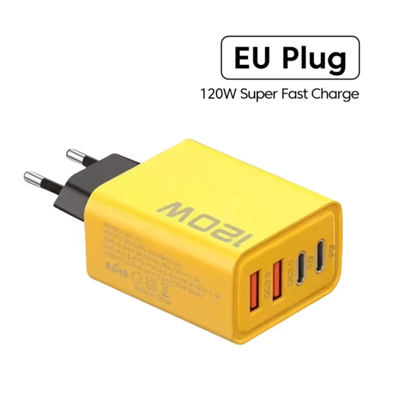 USB C Fast Charging Adapter With 4 Ports 4