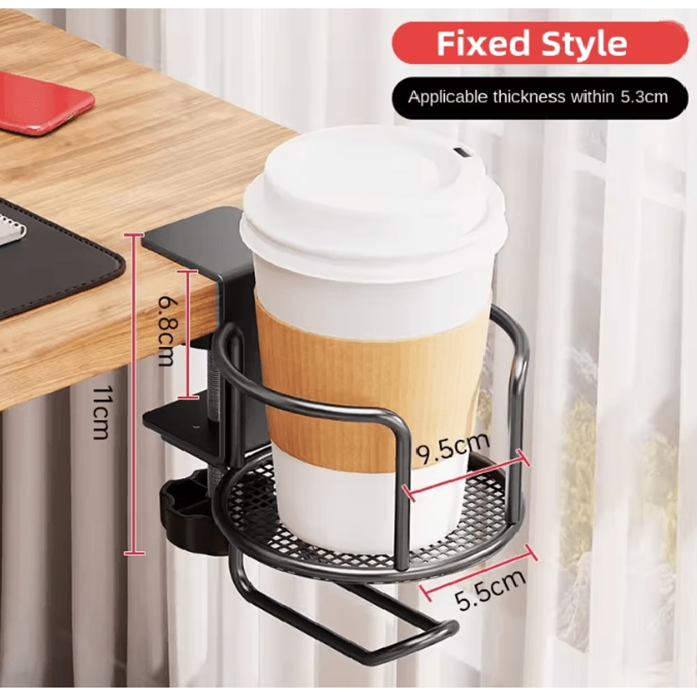 Desk Cup Holder And Headphone Hanger 4