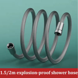 nylon braided shower hose connector