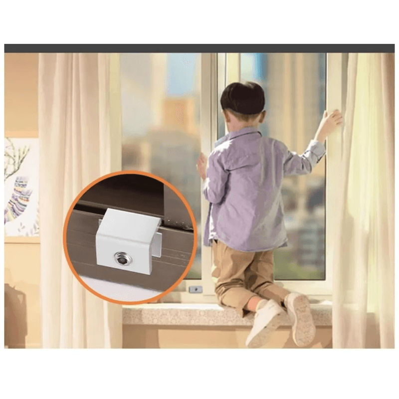 Non Drilling Window Safety Lock Set 2