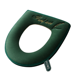 warm velvet toilet seat cover