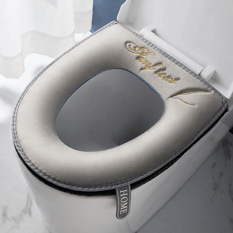 Warm Velvet Toilet Seat Cover 3