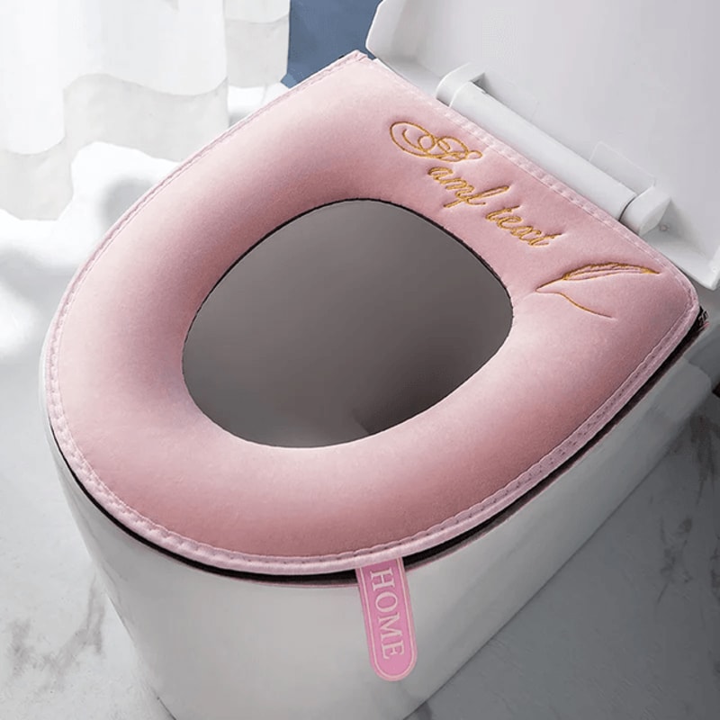 Warm Velvet Toilet Seat Cover 6