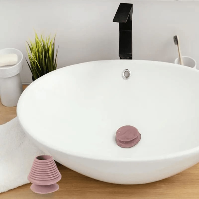 Universal Silicone Tub Drain Stopper 1