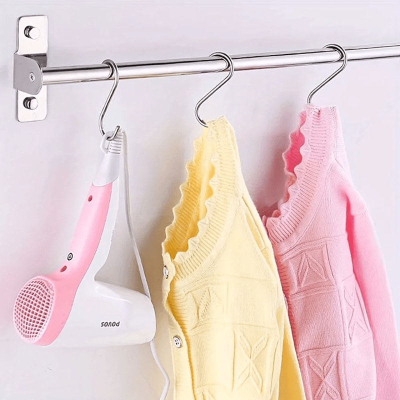 Stainless Steel Heavy Duty S Hooks Set 1