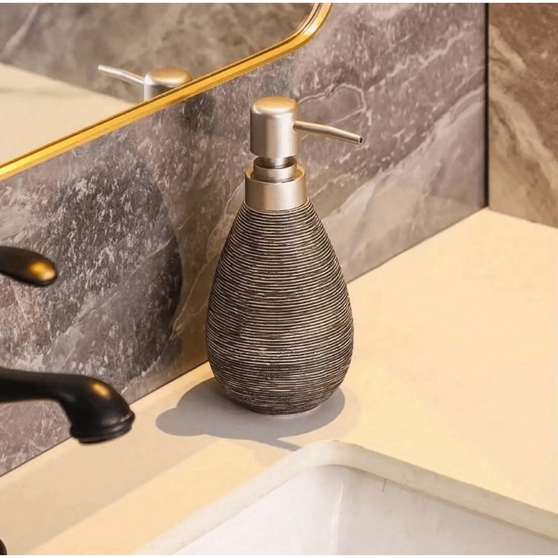 Retro Ceramic Push Soap Dispenser 4