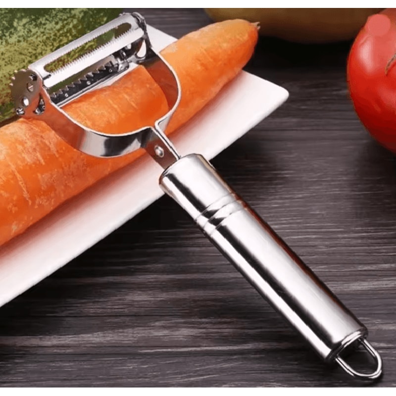 Stainless Steel Julienne Vegetable Peeler 1