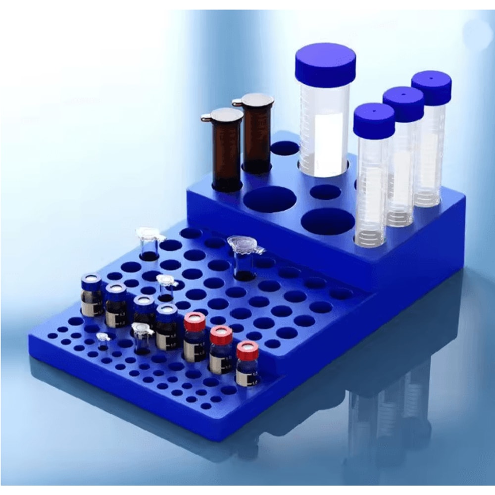 Stepped Laboratory Test Tube Rack 4