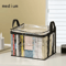 Foldable Transparent Book Storage Box 4