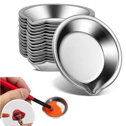 stainless steel paint mixing cups set