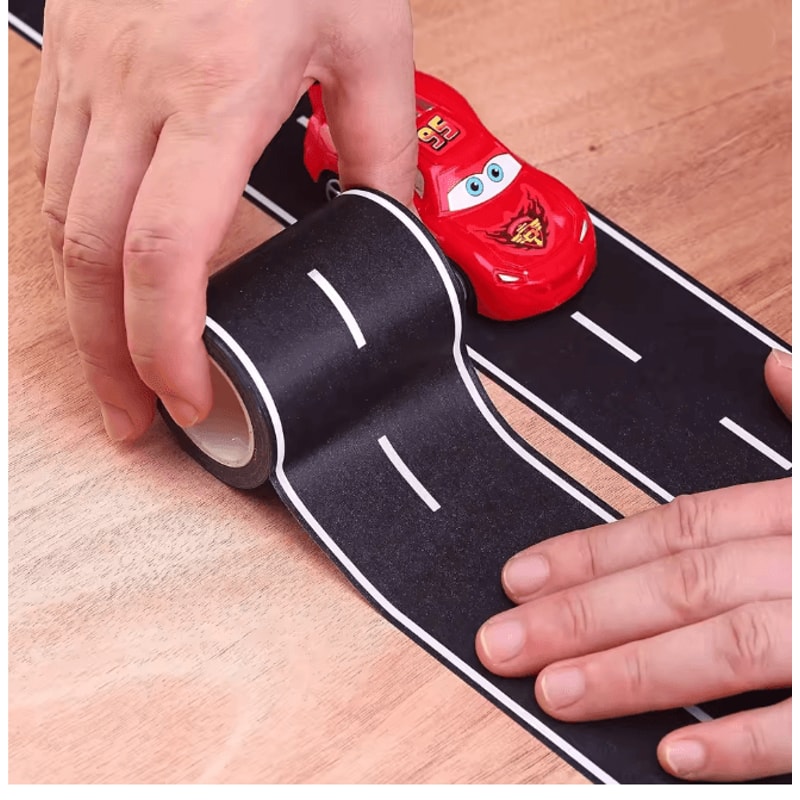 Reusable Cartoon Road Tape Stickers 5