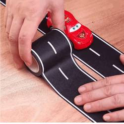 reusable cartoon road tape stickers