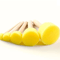 Yellow Mushroom Head Sponge Brush Set 2