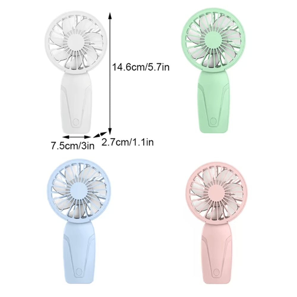 Portable USB Rechargeable Mini Fan 3