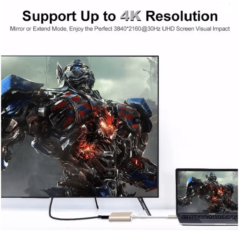 3 In 1 USB C Hub Adapter 2