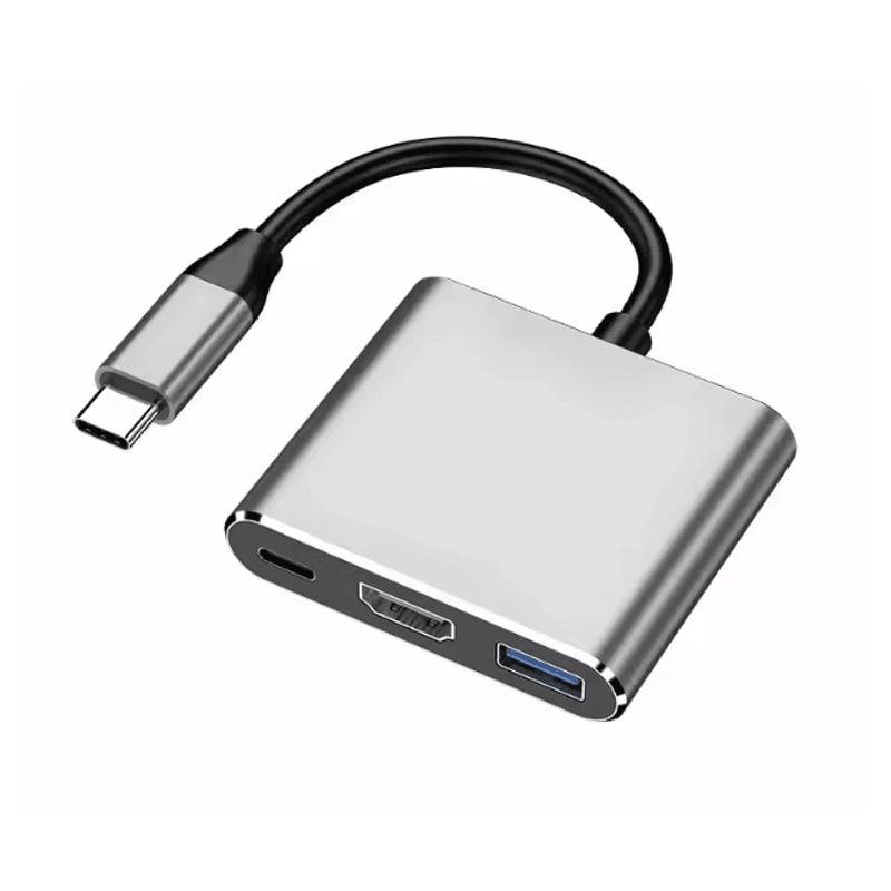 3 In 1 USB C Hub Adapter 4