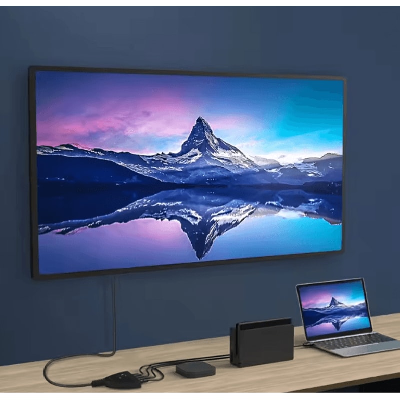 4K HDMI Switch 3 Port Hub 3