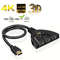 4K HDMI Switch 3 Port Hub 5