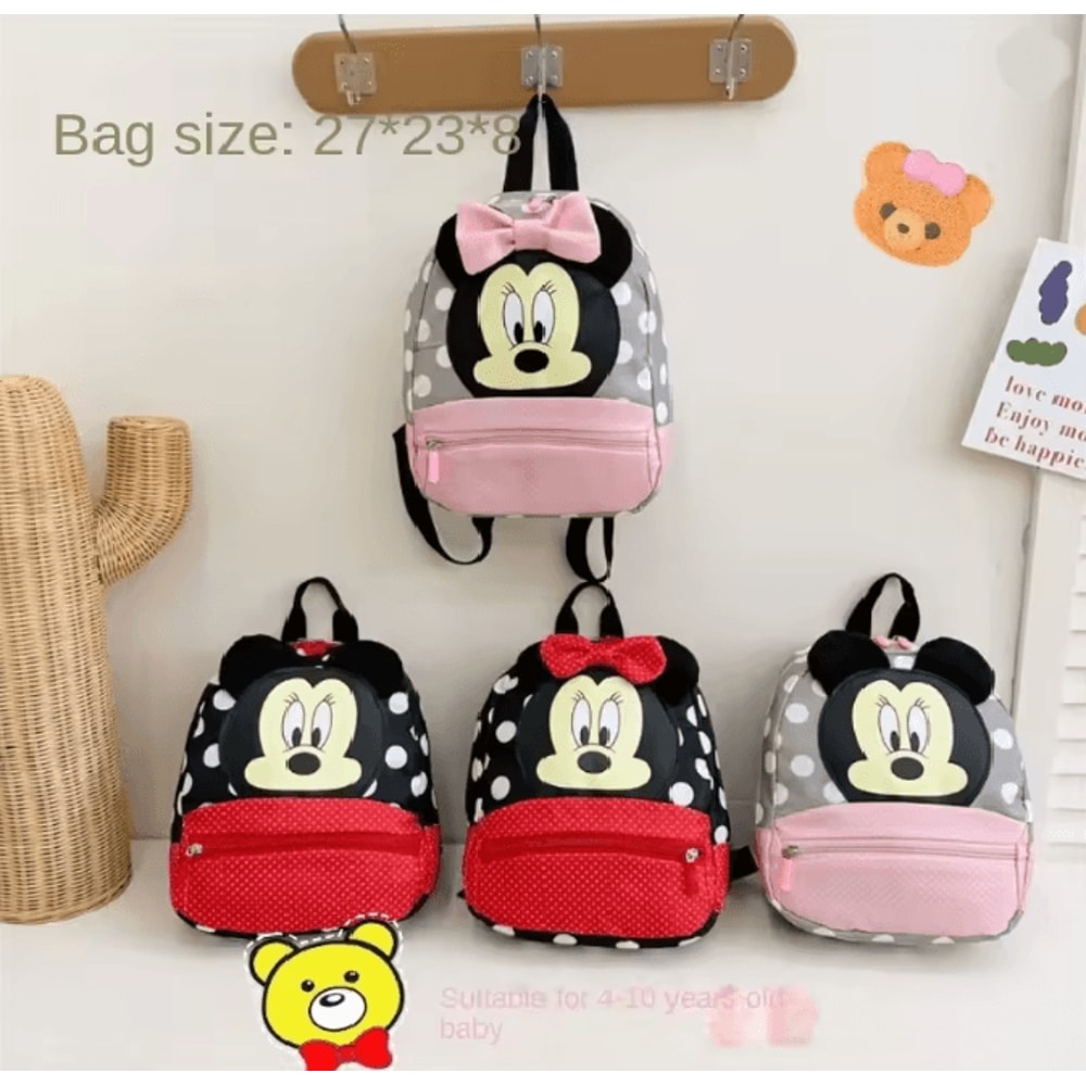 Disney Cartoon Kids Backpack For Boys And Girls 3