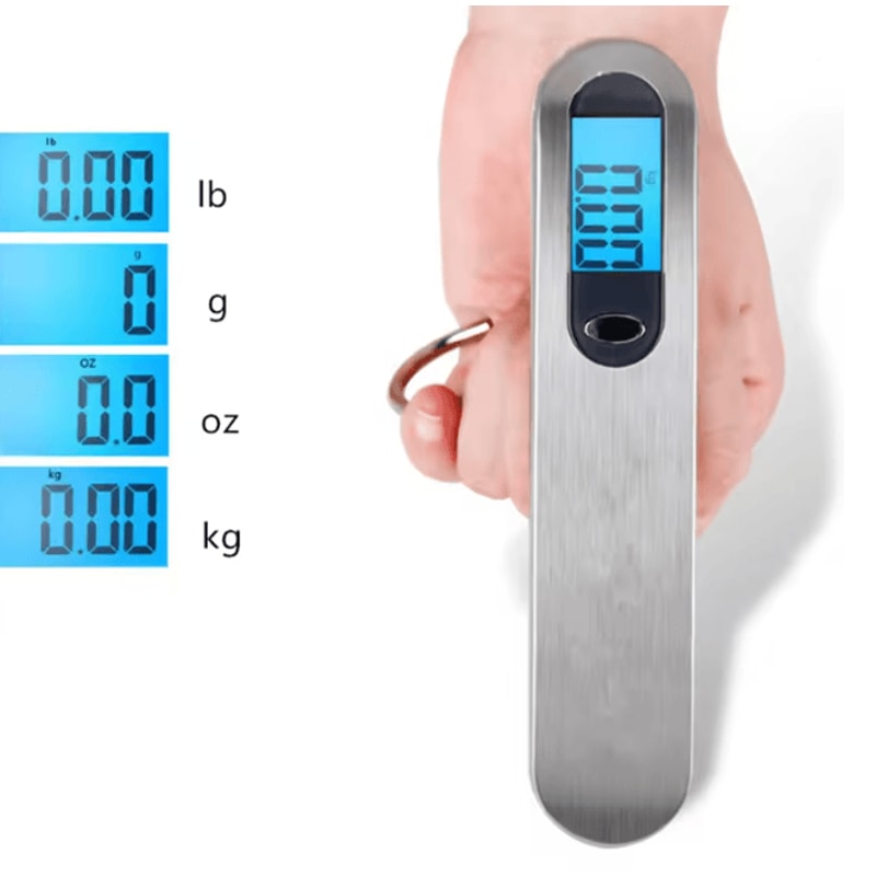 Portable Digital Luggage Scale With LCD Display 3