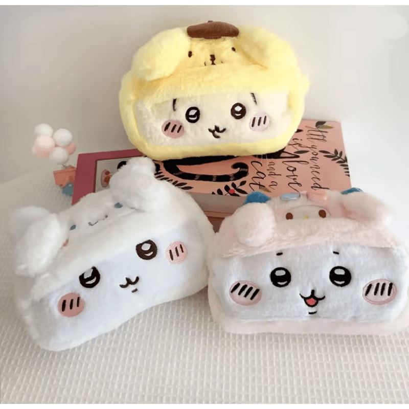 Cute Plush Pencil Case For Girls And Students 1