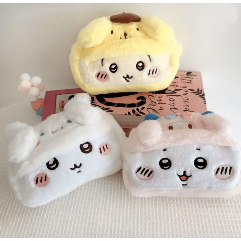 Cute Plush Pencil Case For Girls And Students 5