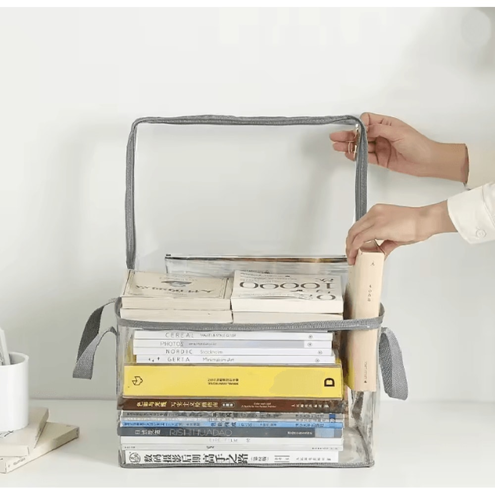 Foldable Book Organizer Box For Home And Dorm Rooms 3