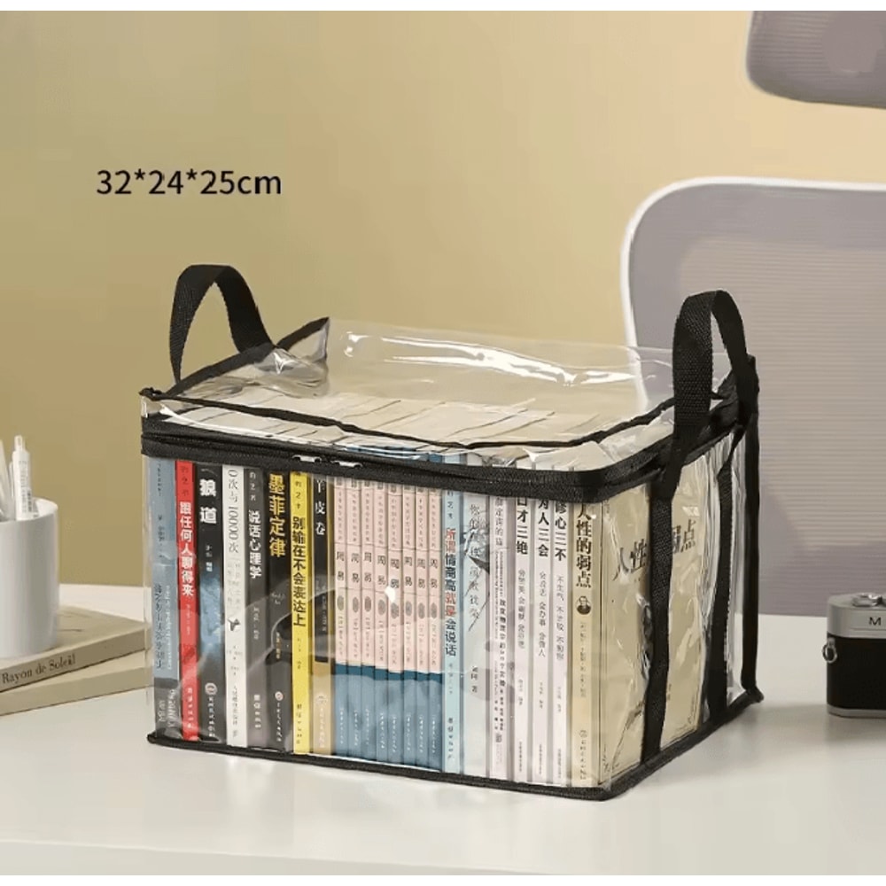 Foldable Book Organizer Box For Home And Dorm Rooms 6