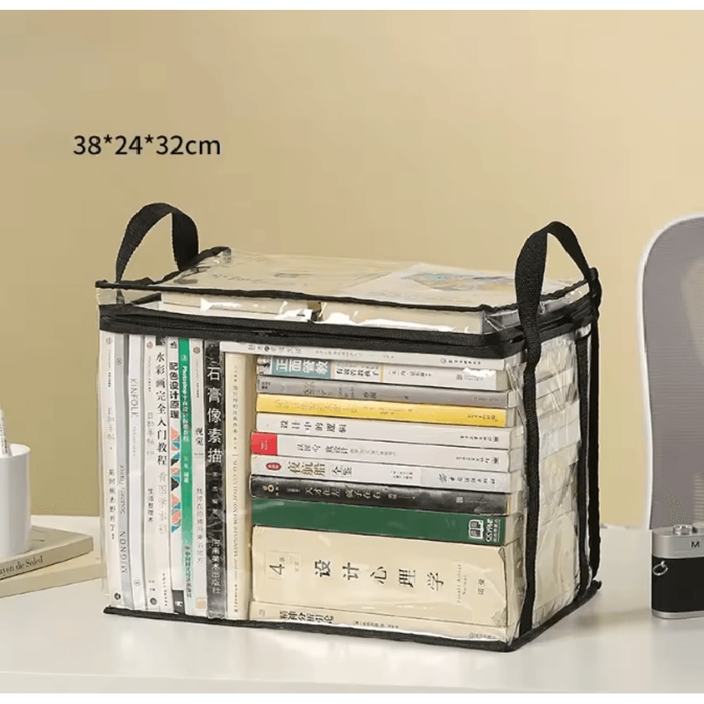 Foldable Book Organizer Box For Home And Dorm Rooms 7
