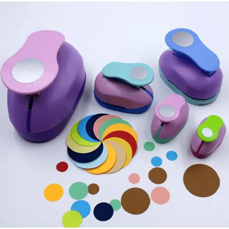 Circle Paper Punch For DIY Craft And Scrapbooking Projects 0