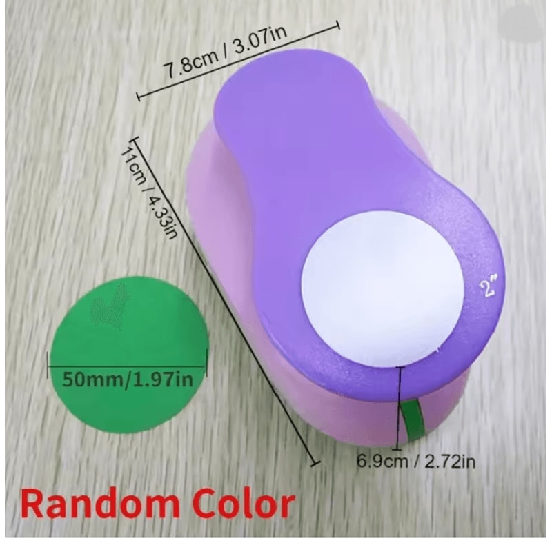 Circle Paper Punch For DIY Craft And Scrapbooking Projects 2