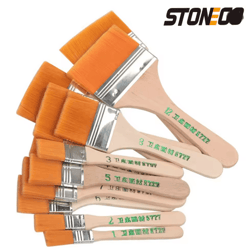 nylon paint brush set for acrylic oil and watercolor painting