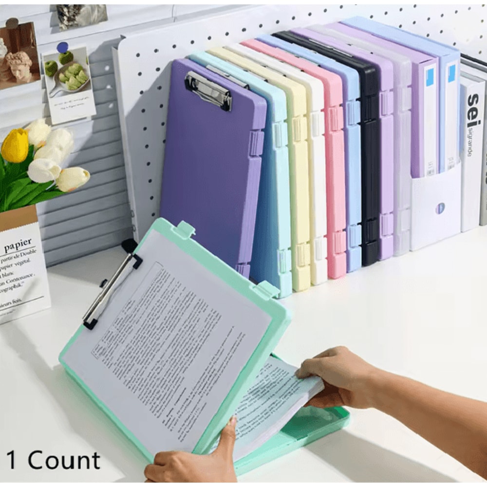 A4 Desk File Organizer And Document Storage Folder 0