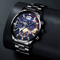 Stainless Steel Quartz Watch For Men With Calendar And Luminous Display 2