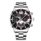 Stainless Steel Quartz Watch For Men With Calendar And Luminous Display 6