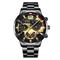 Stainless Steel Quartz Watch For Men With Calendar And Luminous Display 8