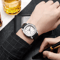Casual Leather Strap Quartz Watch For Men 2