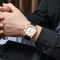 Casual Leather Strap Quartz Watch For Men 4