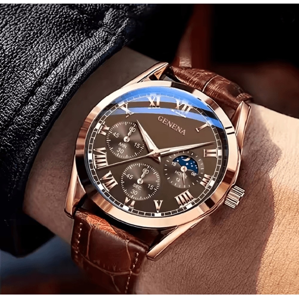 Business Casual Quartz Watch For Men 0