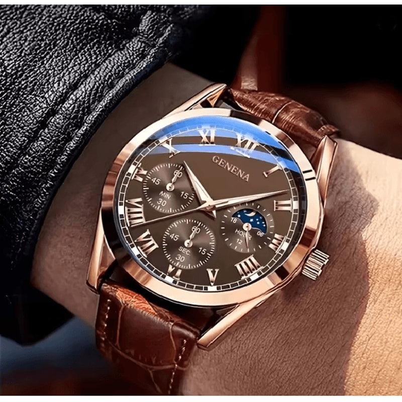 Business Casual Quartz Watch For Men 0