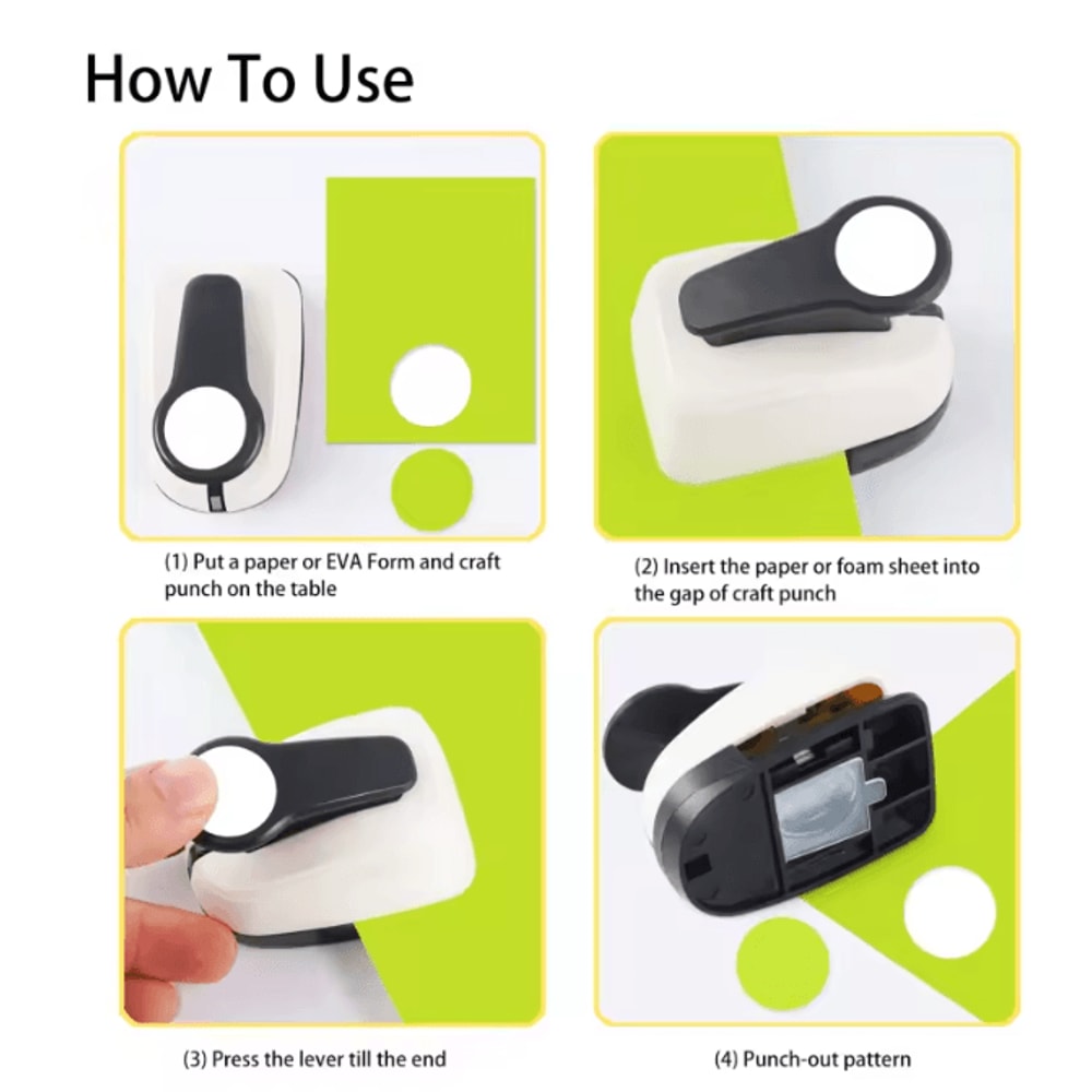 Multi Size Circular Hole Punch For DIY And Craft Projects 1