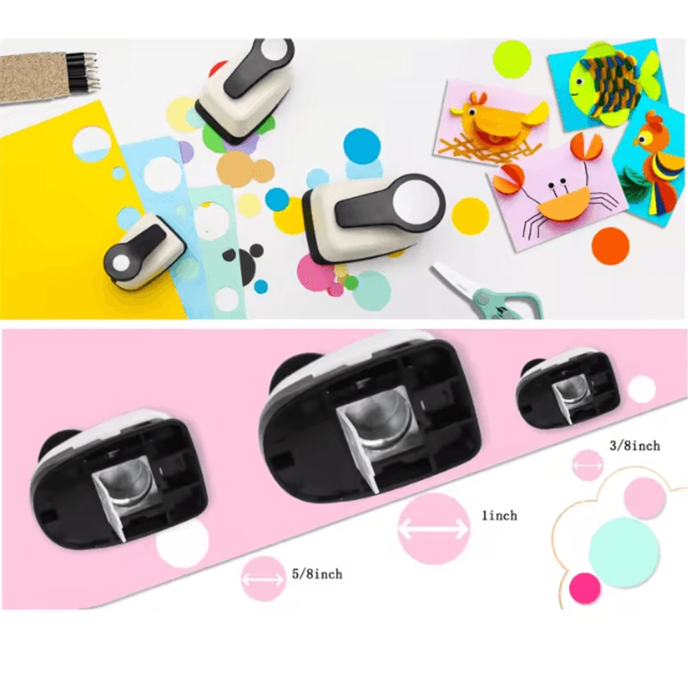 Multi Size Circular Hole Punch For DIY And Craft Projects 2