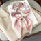 Silk Feeling Square Scarf For Women 8