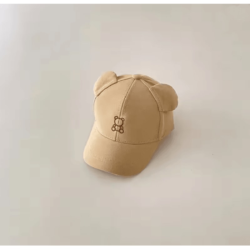 Cute Bear Baby Baseball Cap For Toddlers 5