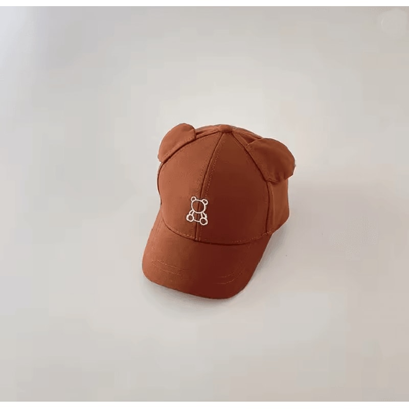 Cute Bear Baby Baseball Cap For Toddlers 6